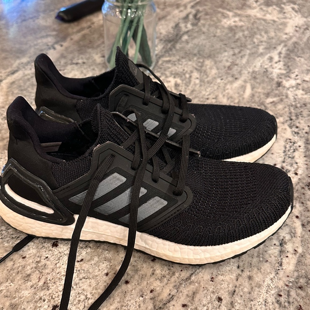 Black adidas ultraboost women’s shoes 8.5